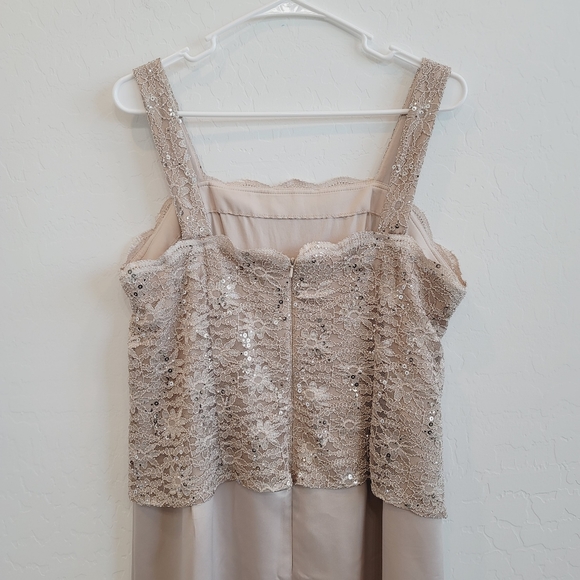 Alex Evenings Sleeveless A-Line Dress Gown Women's Size 14W - Picture 5 of 14